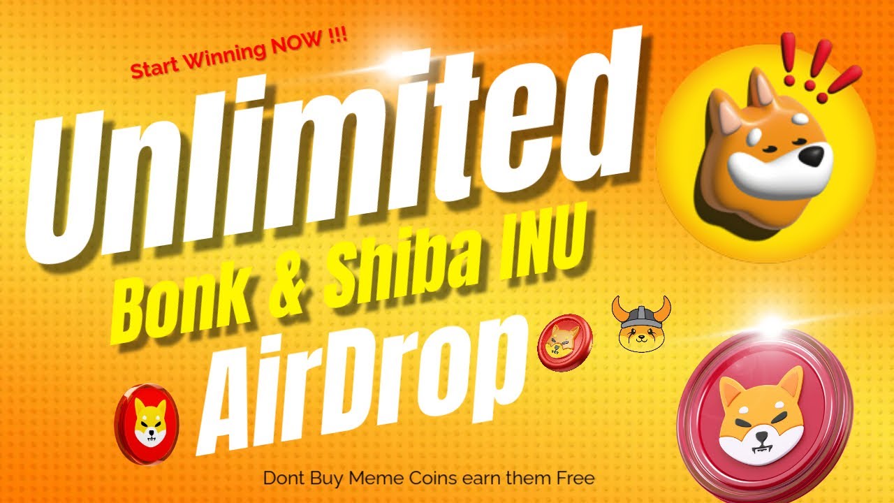 FREE BONK AIRDROP - Unlimited FREE BONK Faucet - No Timer Faucet