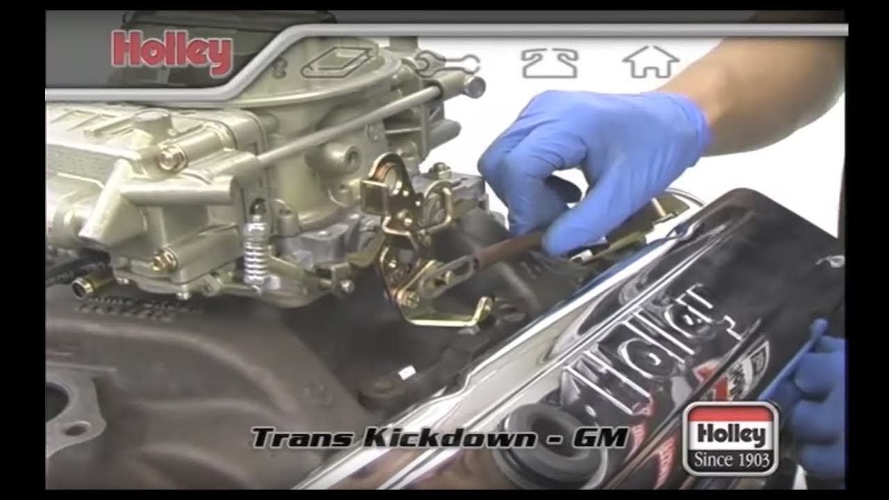 How to Set The Carburetor to Transmission Kickdown On TH-350, TH400, And 700R4 Transmissions