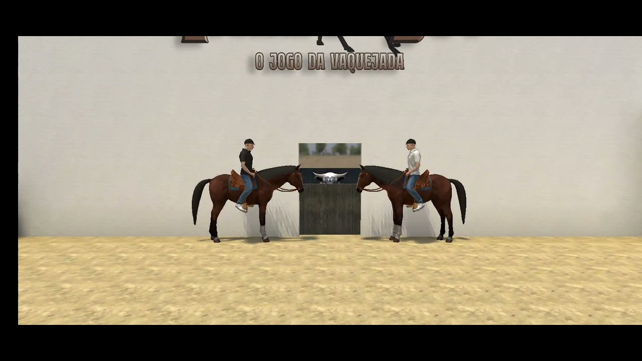 valeu boi: jogo da vaquejada tá top os gráficos, TESTE 🏇