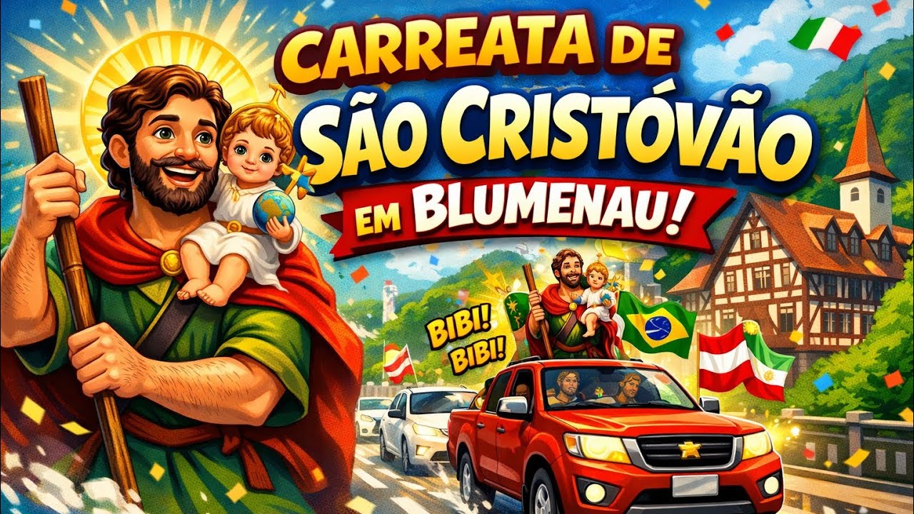 CARREATA SÃO CRISTÓVÃO / Blumenau-SC / Paróquia Santa Terezinha / 2025