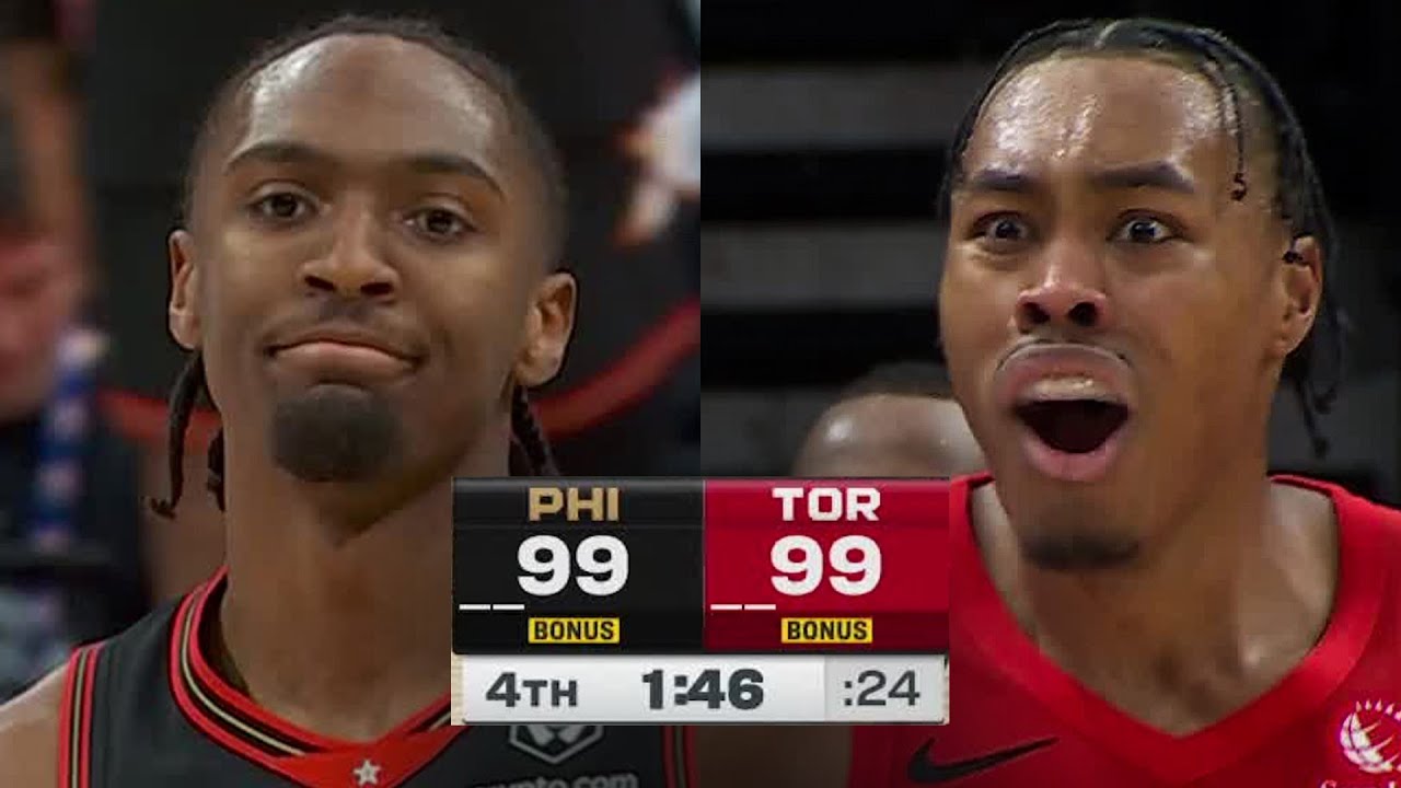 WILD OT Ending Raptors vs 76ers | January 11, 2026