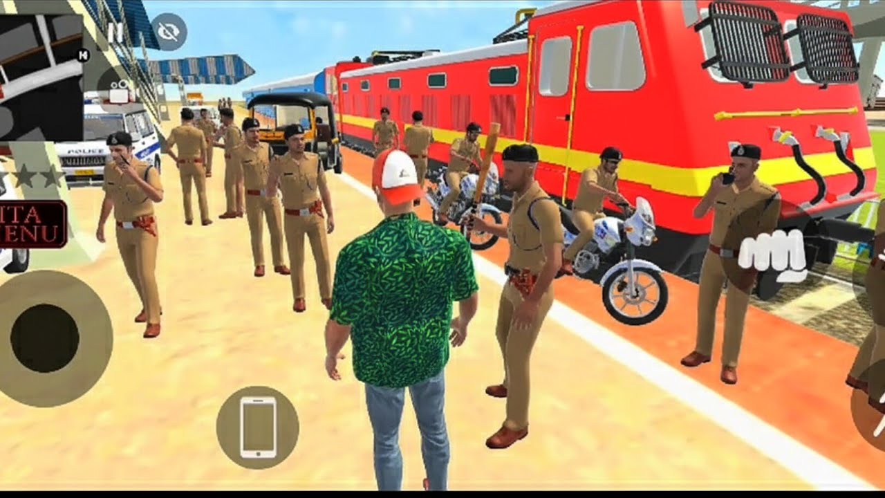 ultimate vehicle collection  bajaj auto and train ||indian games 3d 
