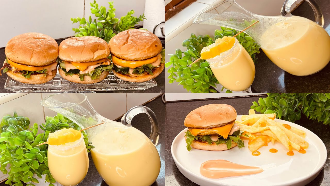 HADA KADIB SAAN USAMEYSO CHICKEN BURGER AAD UMACAN