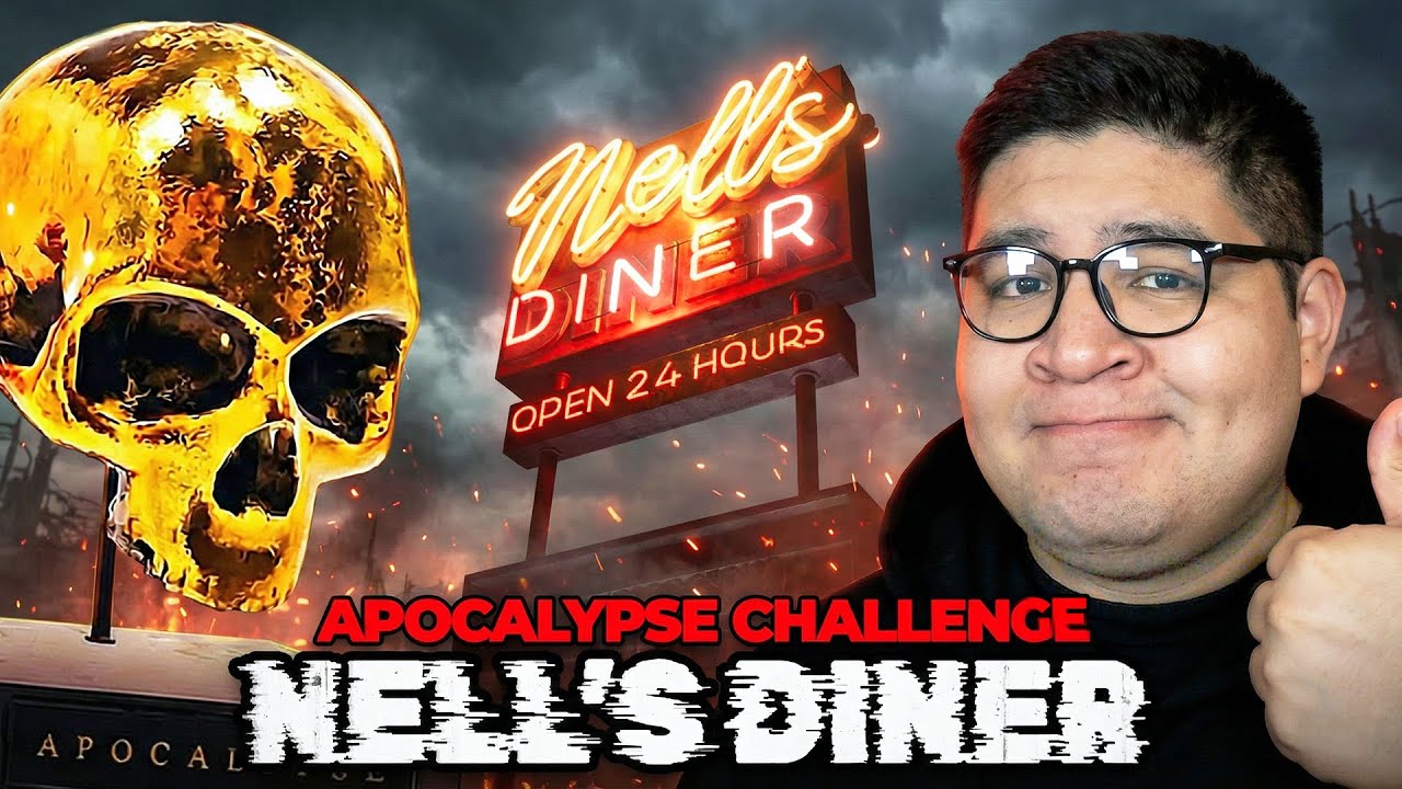 Intenté el reto MÁS DIFÍCIL de Phasmophobia en el NELL'S DINER...