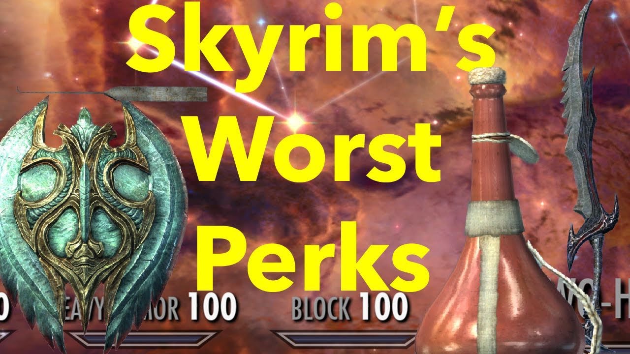 ХУДШИЙ перк во ВСЕХ древах навыков в Скайриме | The Elder Scrolls V: Skyrim