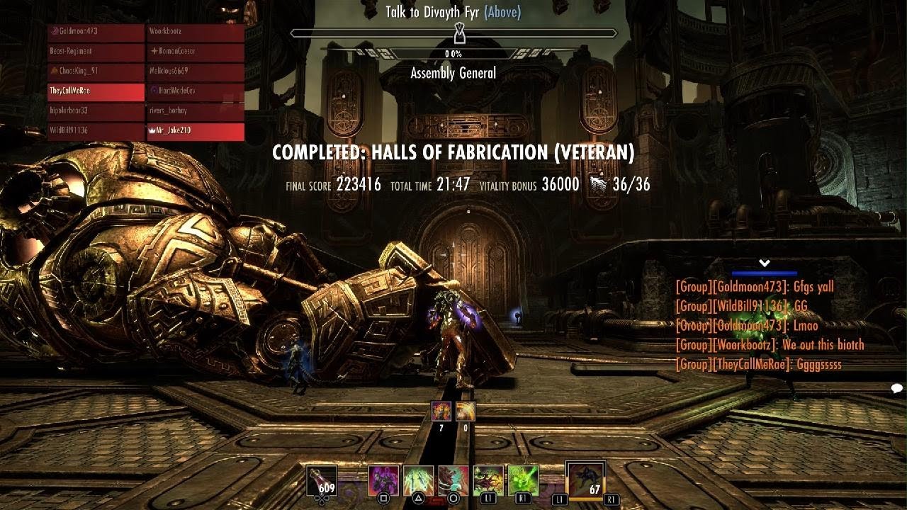 TTT - vHOF Trifecta | 223416 - 21:47 | Stamina Arcanist | U40
