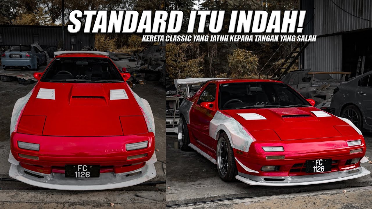 RX7 FC3S WIDE BODY HAMPIR SIAP