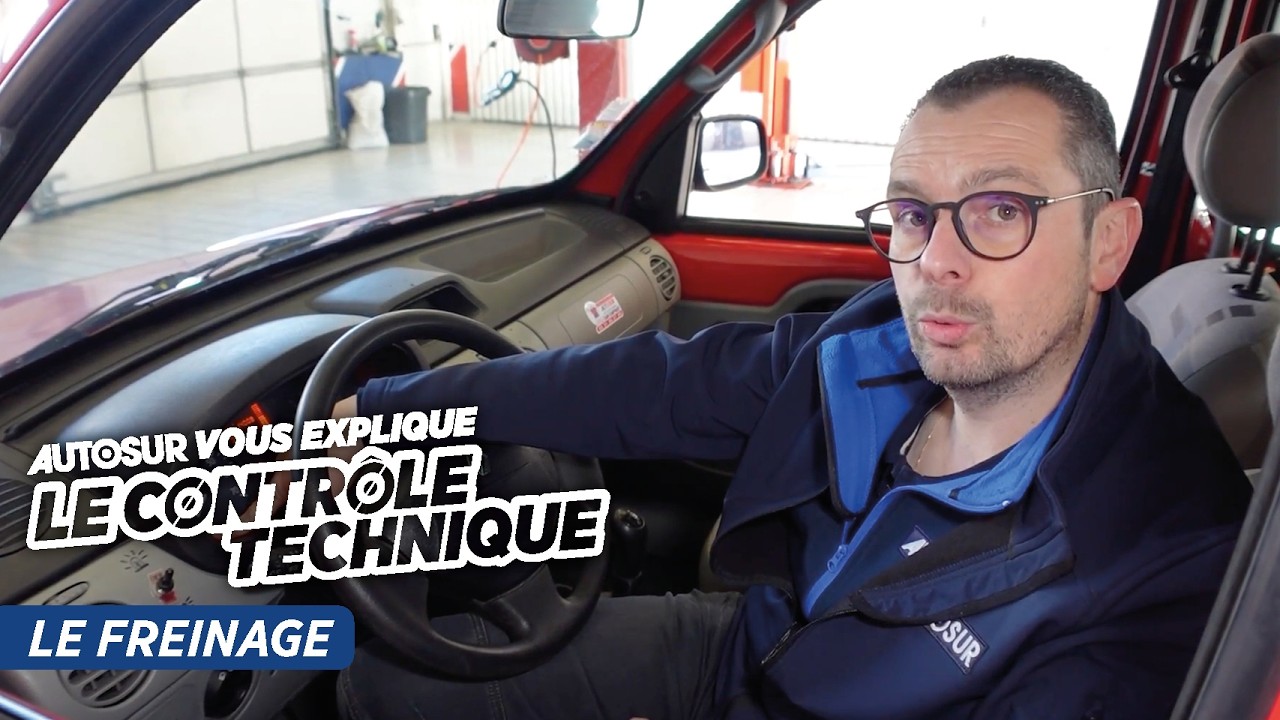 On vous explique le contrôle technique : le freinage.