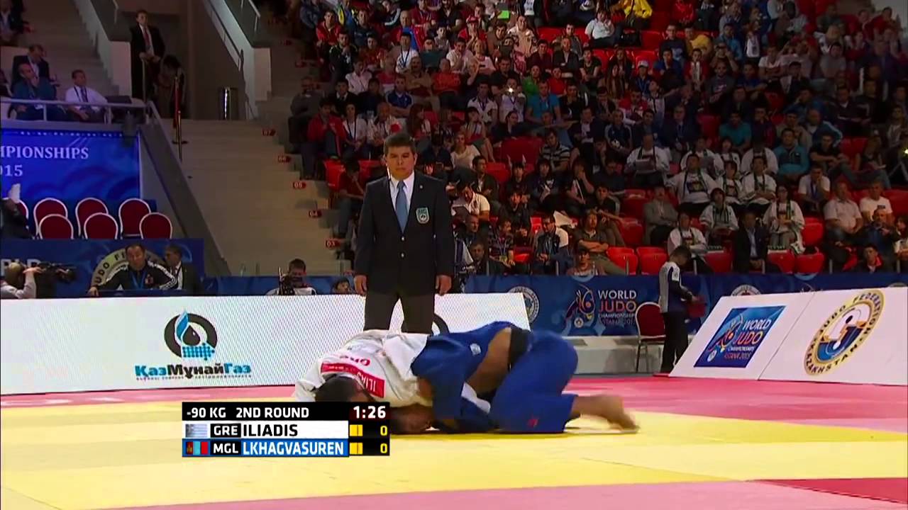 Otgonbaatar Lkhagvasuren vs Ilias Iliadis World Judo Championships 2015