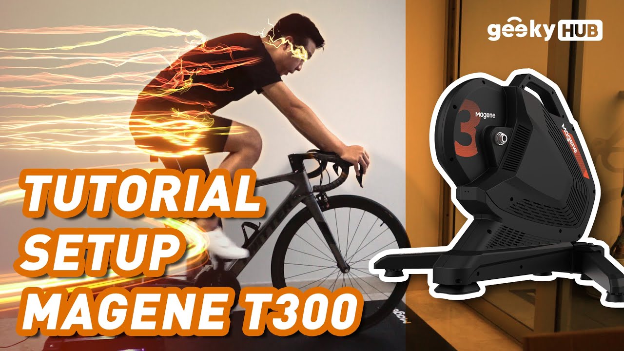 Tutorial Setup Magene T300 - Sensasi Gowes di Rumah Seperti ASLI dengan Bike Trainer Magene.