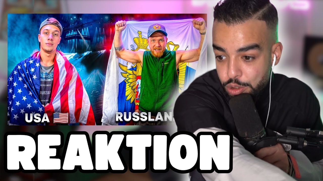 SEHR GEILES BATTLE! Sami reagiert auf USA 🇺🇸 vs RUSSLAND 🇷🇺 (Rapbattle)