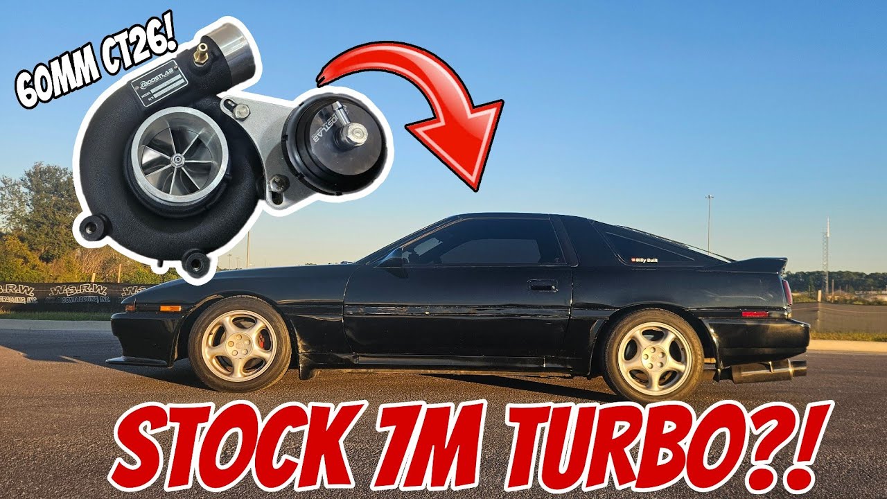 Upgrading the factory 7M Supra Turbo to be a 550HP monster!