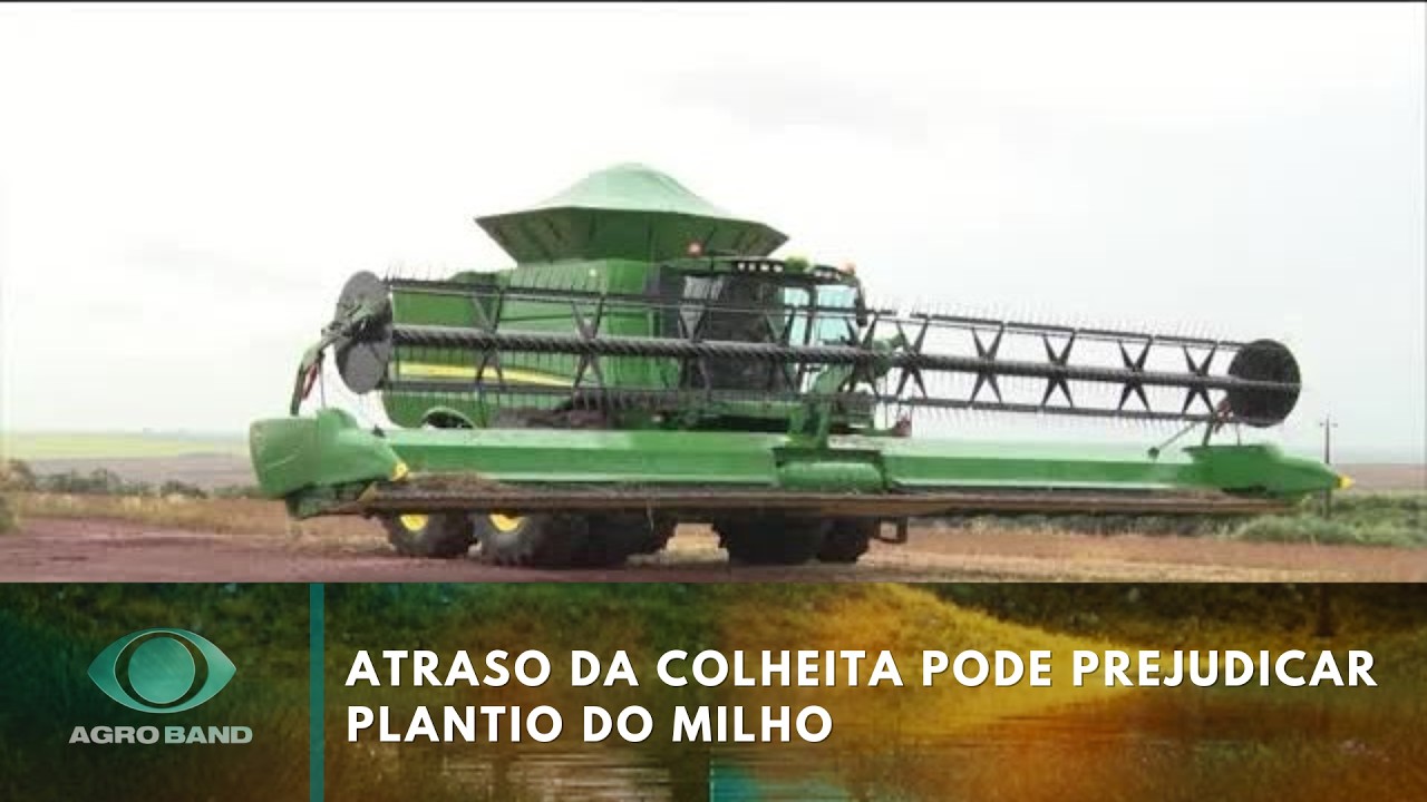 Excesso de chuvas atrapalha colheita da soja em Goiás | Agro Band