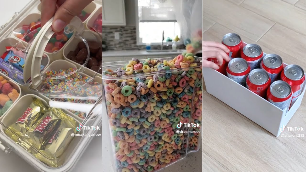 Satisfying Random Restock, Food restock, & Cleaning ASMR #484