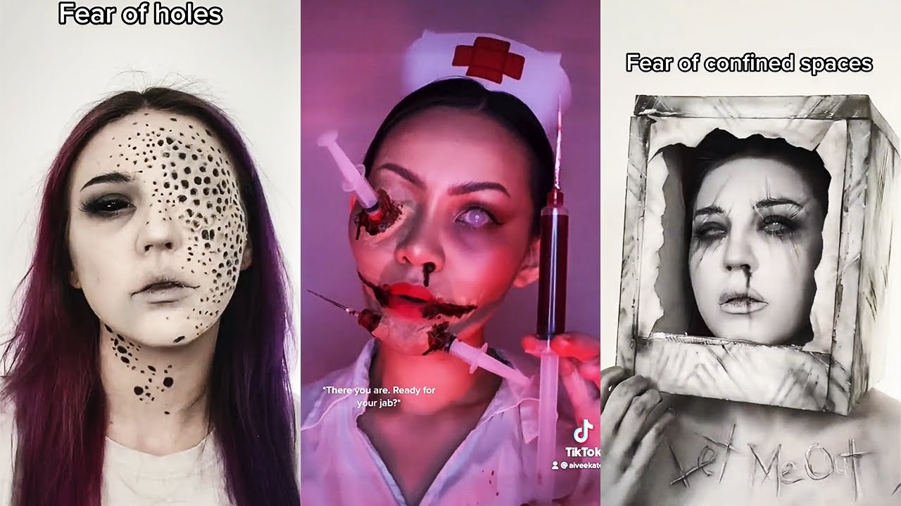 Makeup Inspired by Phobias