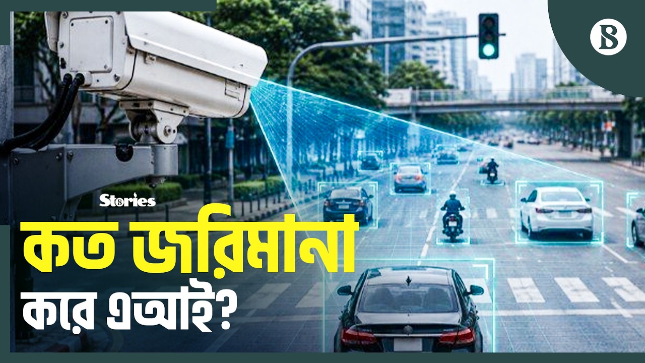 এআই ক্যামেরার মামলায় কত জরিমানা হয়? | Dhaka Traffic | AI Traffic System | The Business Standard
