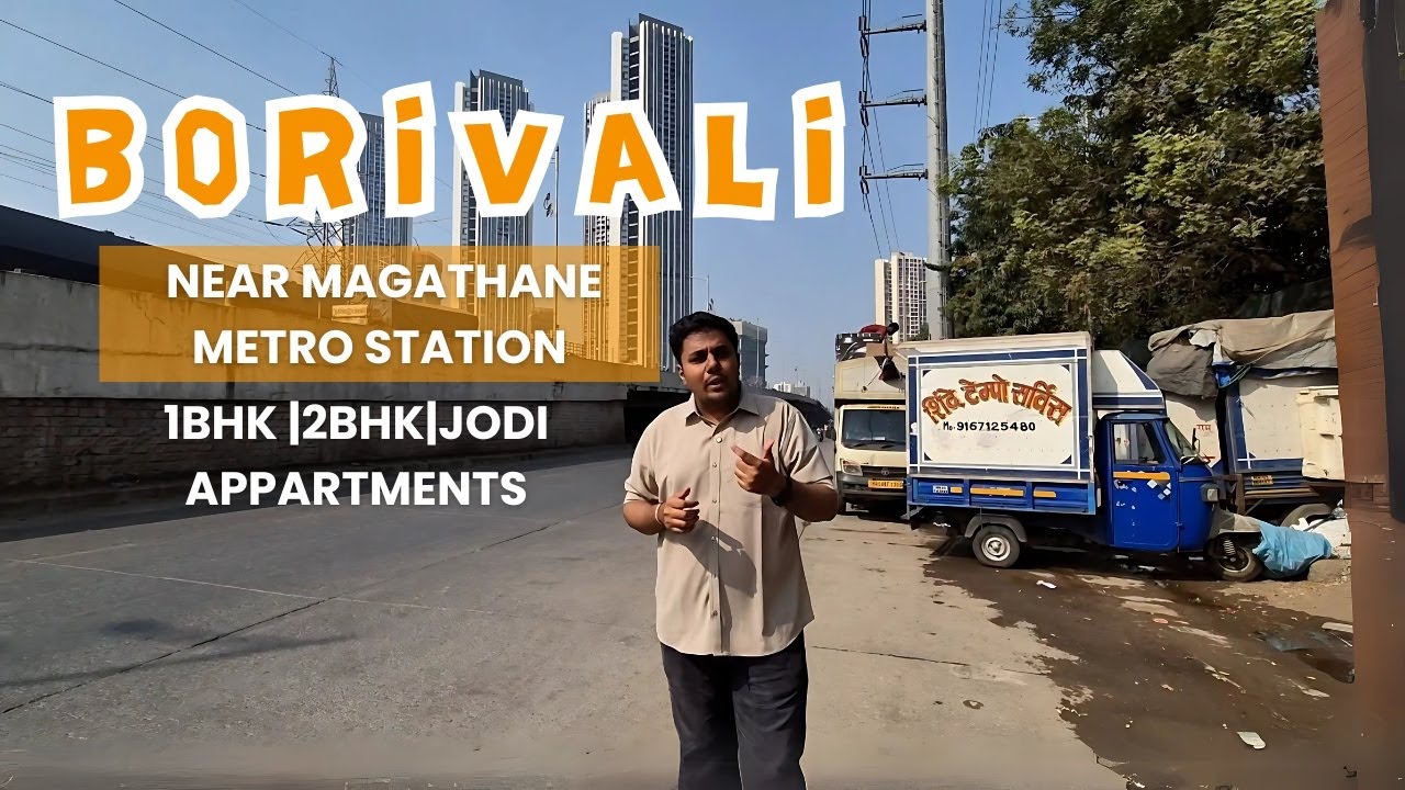 Borivali 1bhk 2bhk and Jodi apartments near metro station ☎️832 914 3758