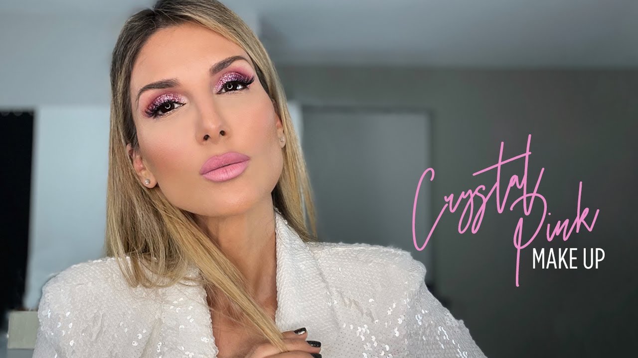 Crystal pink make up | Roula Stamatopoulou