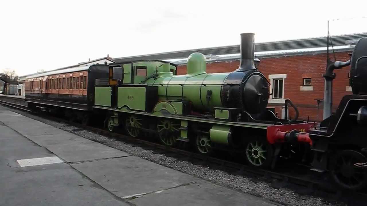Bluebell Railway - Shunt at Sheffield Park with 08 class No.13236 and No's.488 and 80151