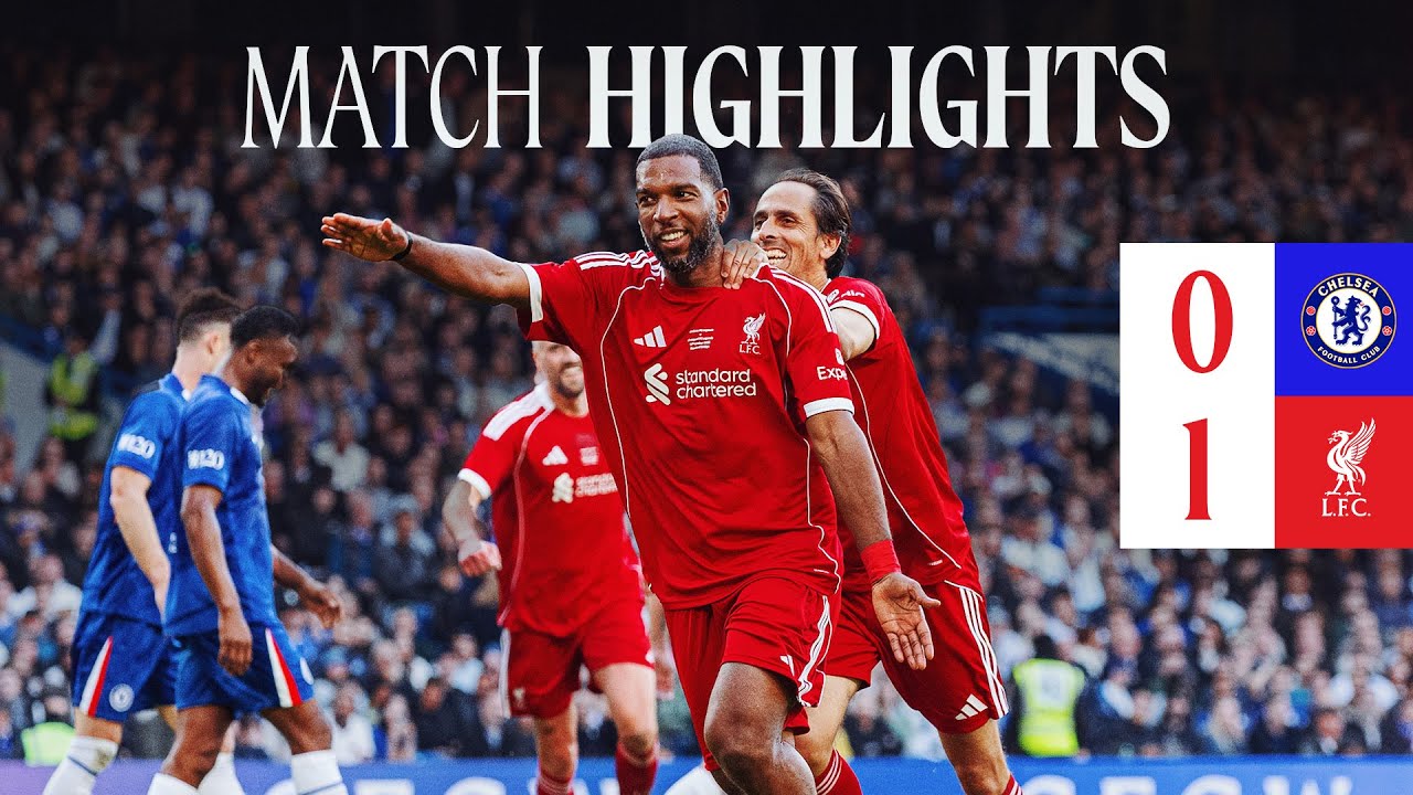 Najważniejsze wydarzenia: Chelsea 0-1 Liverpool FC Legends | P&oacute;źne zwycięstwo Ryana Babela!