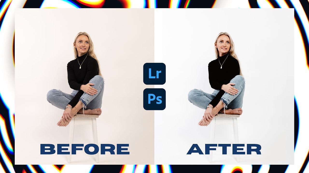 How To Edit Studio Portraits | Adobe Lightroom & Photoshop Tutorial