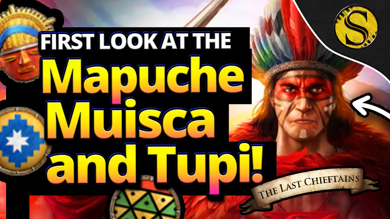 First Look at the Mapuche, Muisca, and Tupi | #TheLastChieftans