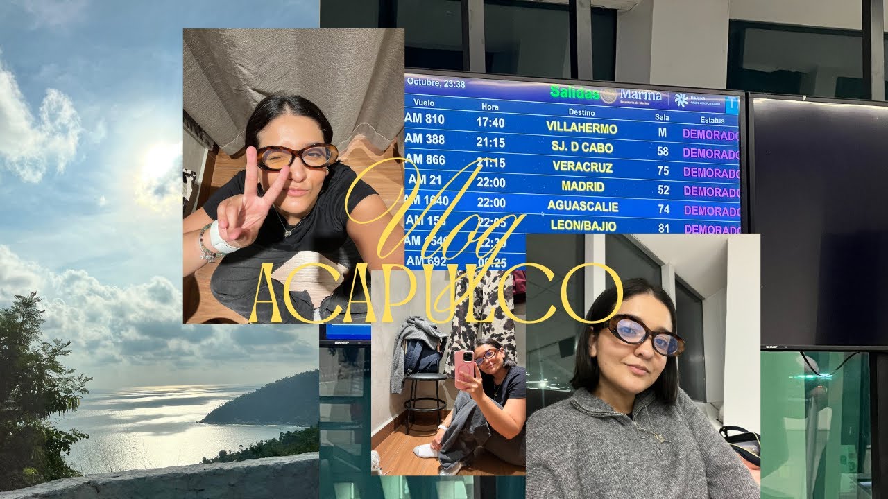 Una vez más Acapulco y mil horas en el aeropuerto
