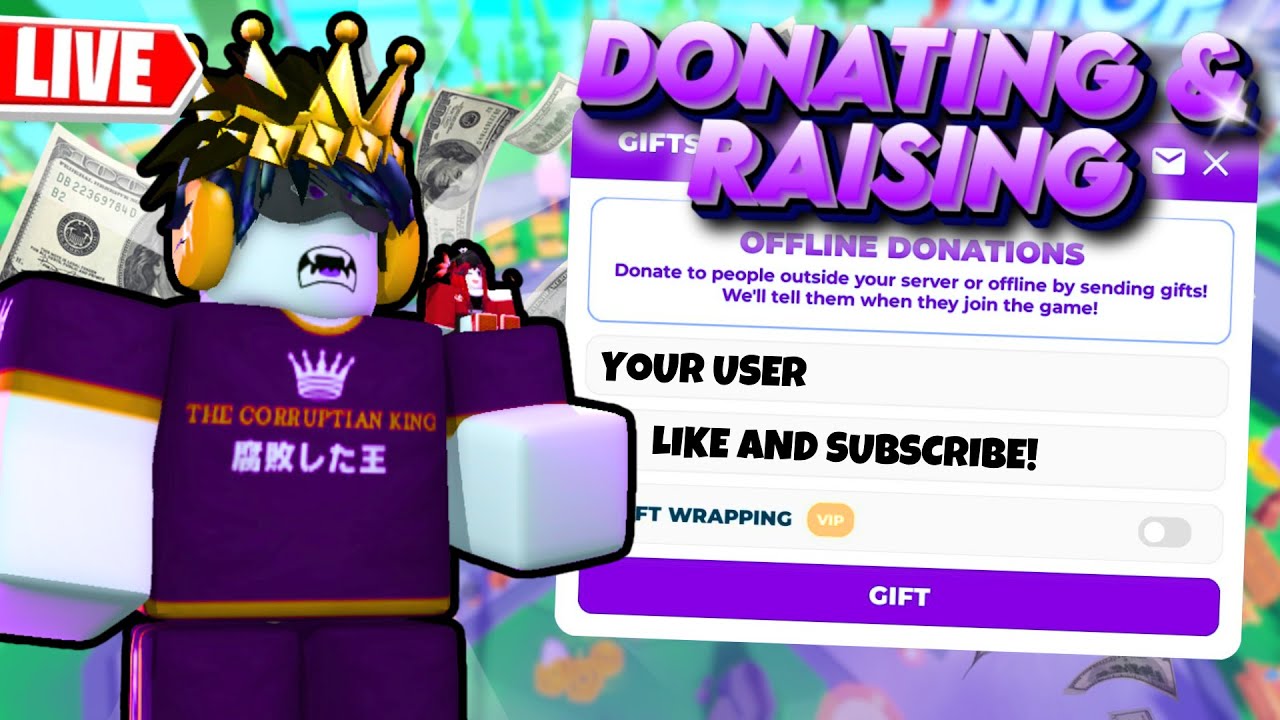 🔴 PLS DONATE LIVE 🔴 VTuber Donating ROBUX | Spin the Wheel | BDAY IN 7 DAYS! | 🎁 TTS ON