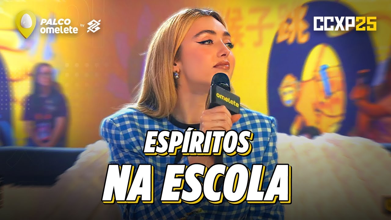 PEYTON LIST, de ESPÍRITOS NA ESCOLA, da Paramount+, entrega TUDO no Palco Omelete by BB! | CCXP25