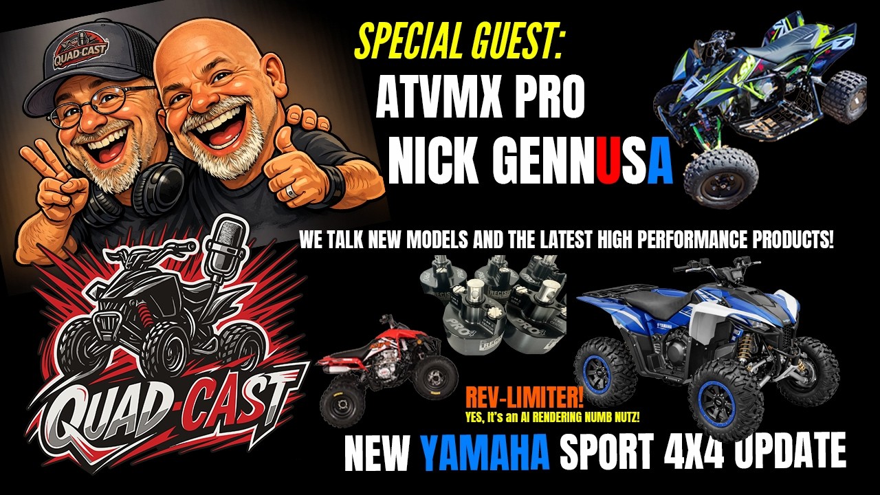 NEW 2026 Brute Force 450 and Nick Gennusa Interview: Quad Cast Ep 5