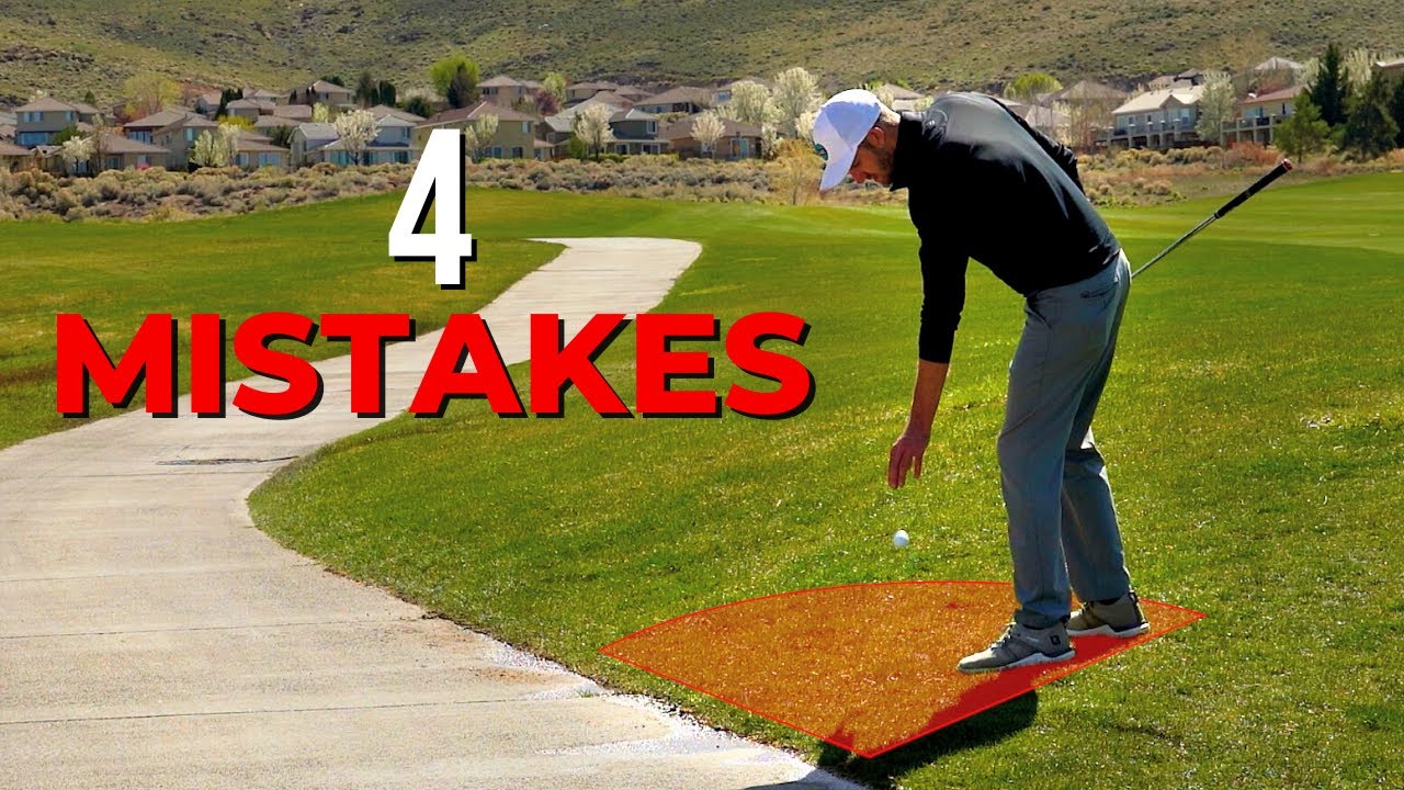4 MISTAKES When Taking Free Relief From a Cart Path