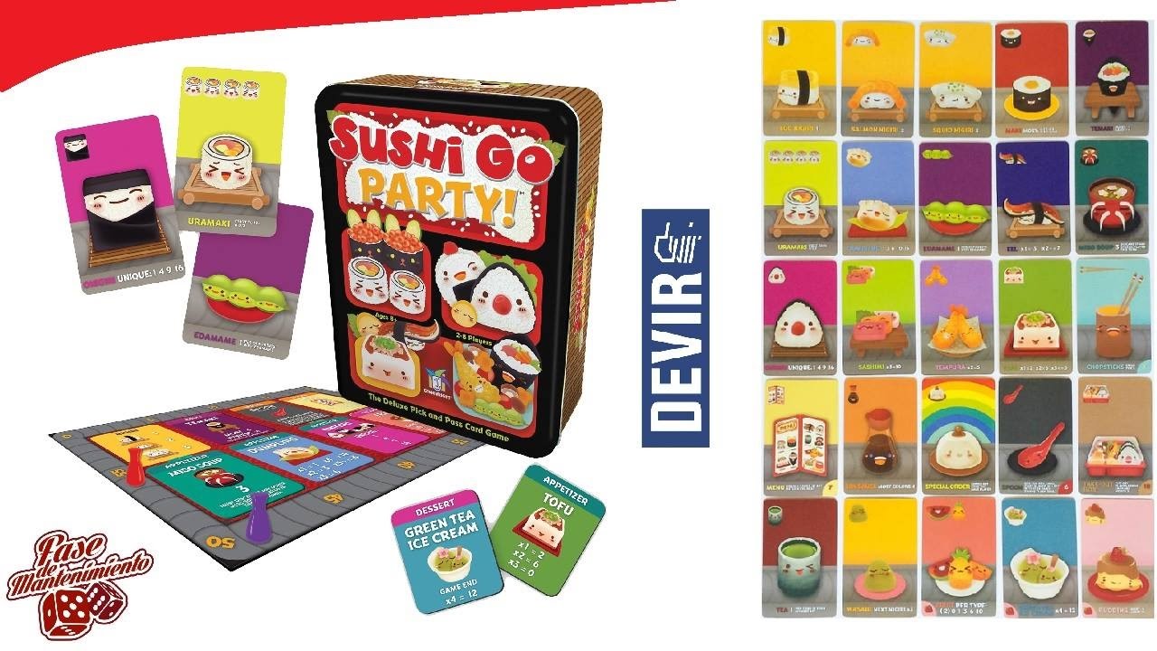 Sushi Go Party - Devir — Videoreseña