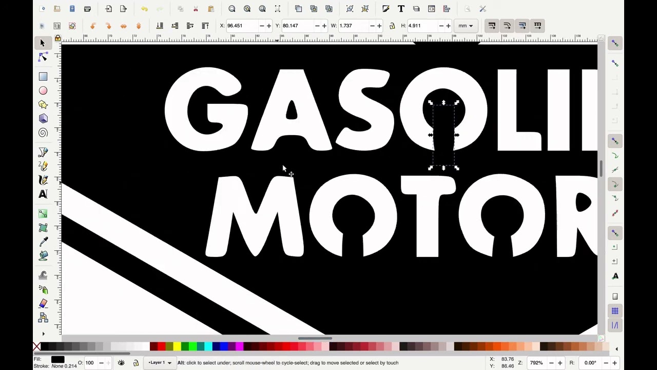 How to Use Inkscape 3-  Editing Paths