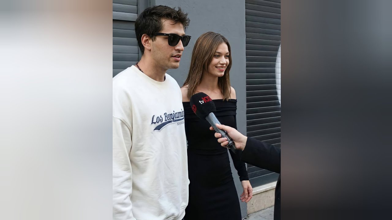Afra Saraçoğlu and Mert Ramazan Demir Together 