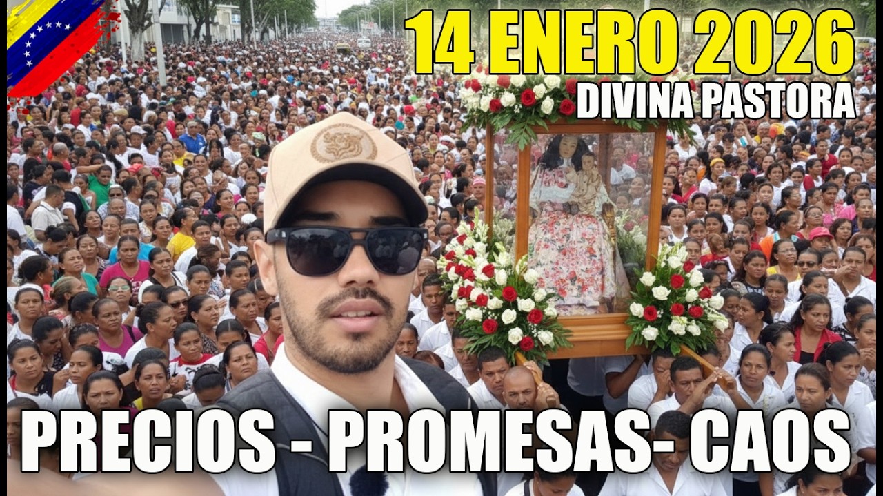 Todo esto PASÓ en la PROCESIÓN MAS GRANDE DE LATINOAMERICA - DIVINA PASTORA 2026 - VENEZUELA