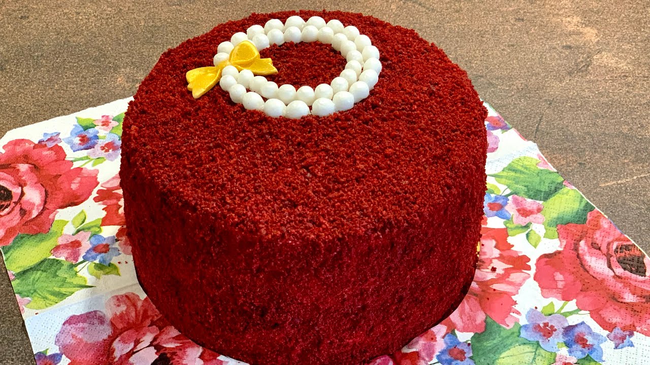 Торта Червено кадифе - най-сочна и най- красива/ Торт Красный бархат / Red velvet cake