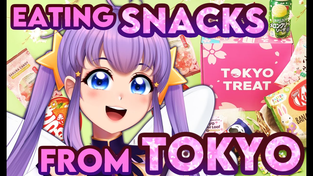 【 TokyoTreat 】LET'S TRY SNACKS FROM JAPAN!! 🌸🍃