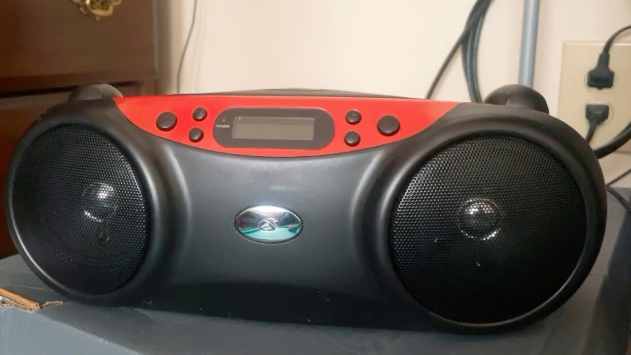 My GPX CD Radio Boombox Review