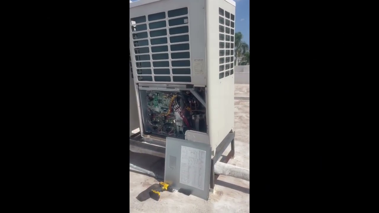 Arranque de equipo TOSHIBA VRF SERIE i EN MODO FULL UNIDADES INTERIORES Y EXTERIORES