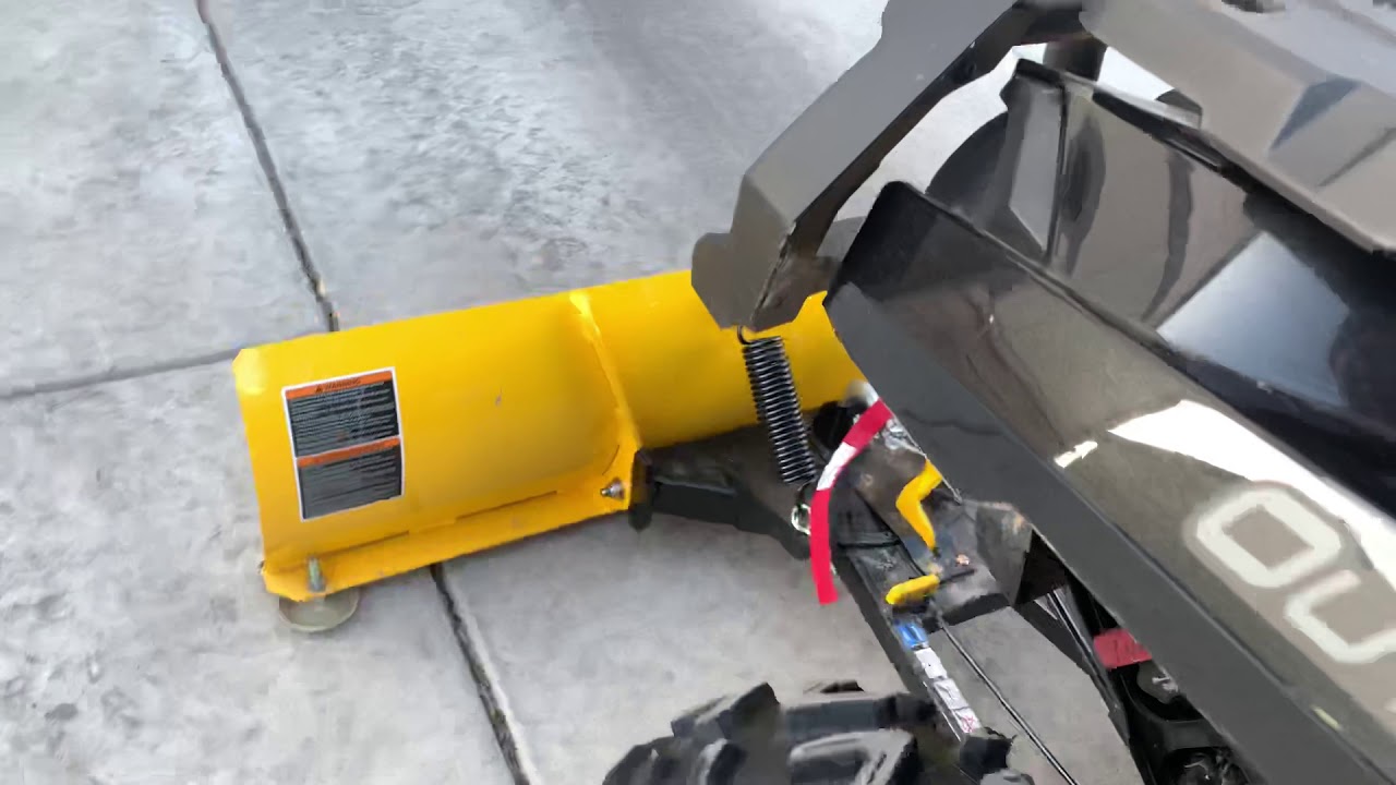 Can am pro mount snow plow
