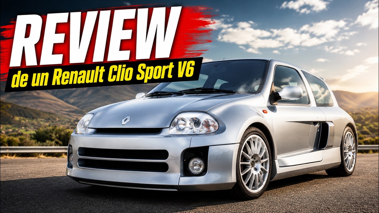 Renault Clio Sport V6 | Review en español | El más loco que ha fabricado en los últimos 20 años