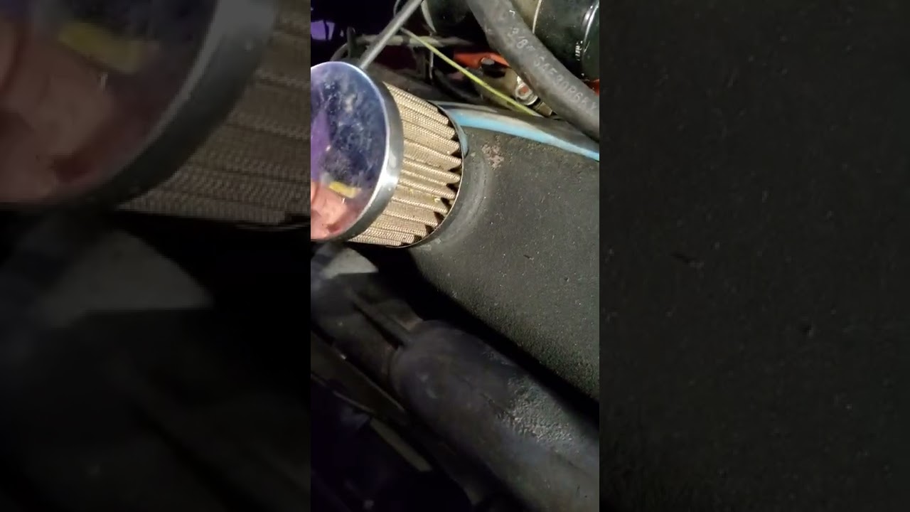 Hand choke conversion for 6 pack Mopar