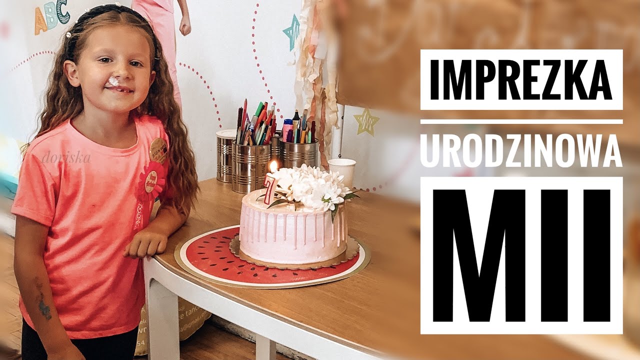 IMPREZA URODZINOWA MII 🎉| DLM