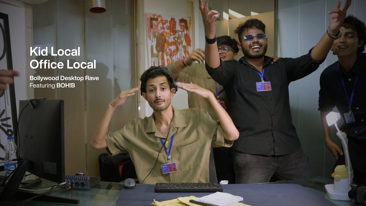 2000s Bollywood Desktop Rave Mix at 7Bx Network Office | OFFICE LOCAL ft. BOH!B