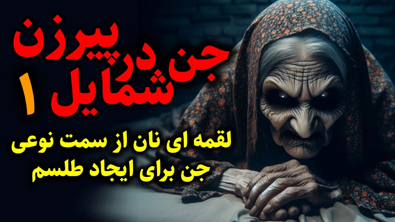 جن در شمایل پیرزن | لقمه ای نان از سمت نوعی جن برای ایجاد طلسم قسمت1
