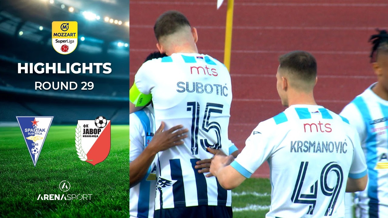 Spartak - Javor 1:2 | MOZZART BET SUPERLIGA SRBIJE (29. kolo) | 04. april 2026.