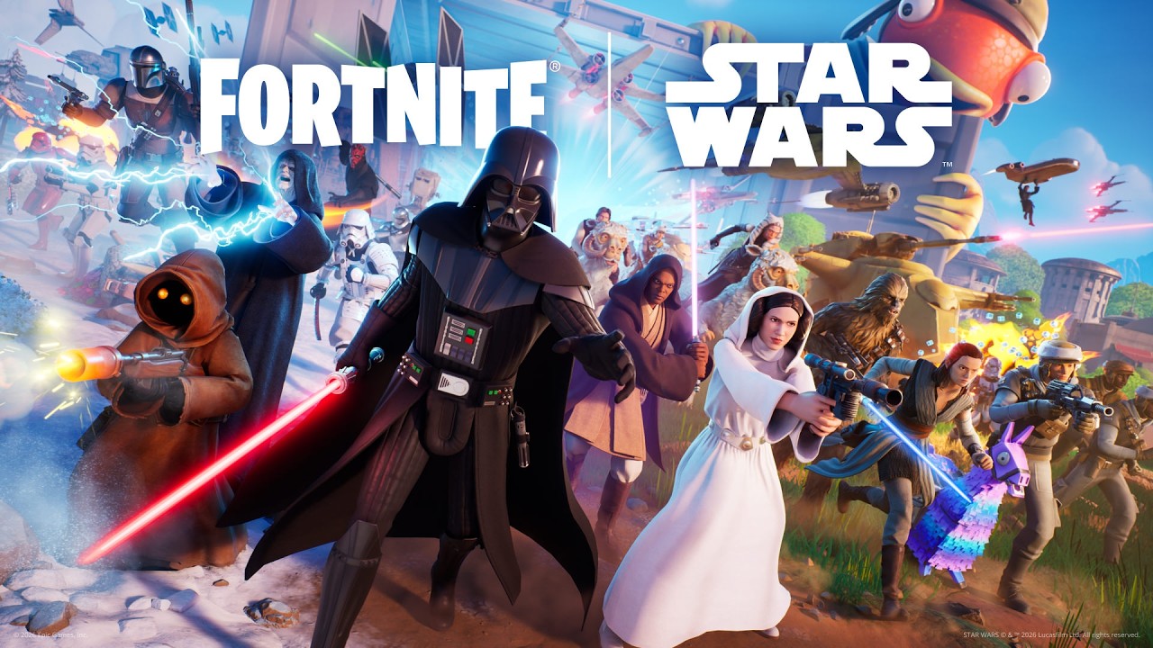 A Galaxy of New Star Wars Games are Coming to Fortnite &mdash; More than Ever Before