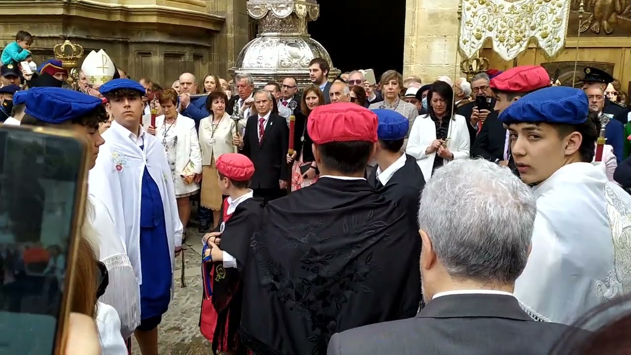 Fiestas de Santo Domingo de la Calzada 2022 - Procesión con el Santo