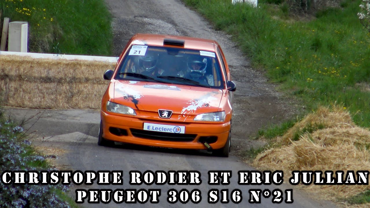 Rallye du Bassin Annonéen 2023 - Peugeot 306 S16 N°21 - Christophe RODIER et Eric JULLIAN