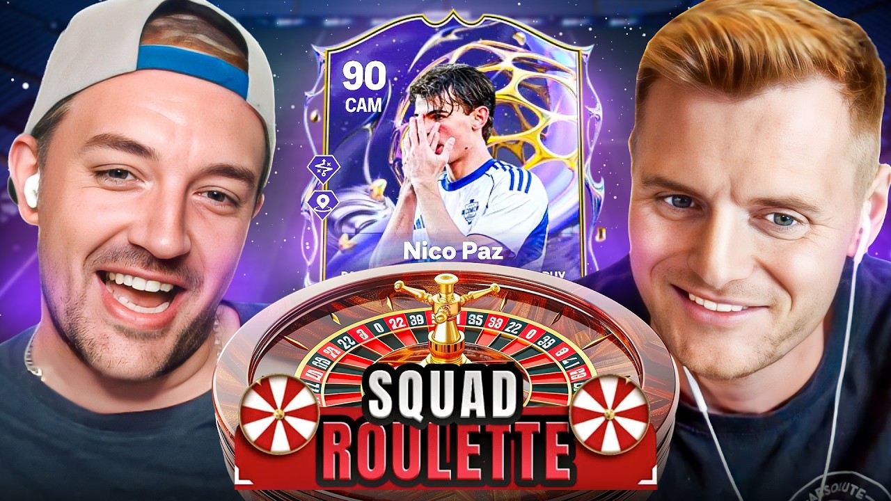 FUTURE STARS NICO PAZ DECIDES SQUAD ROULETTE!